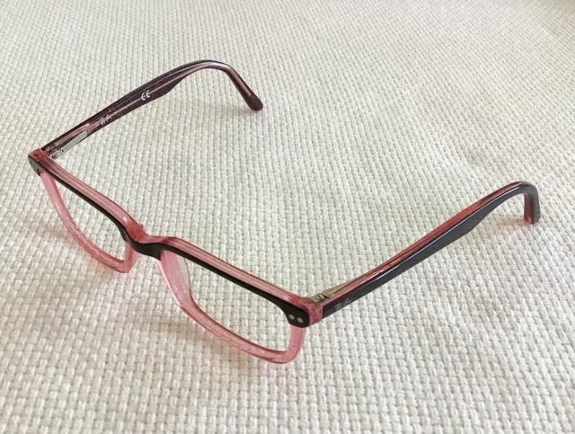 Ray-Ban Eyeglasses RB1525-3567 Pink Sparkle Frames 47-16-125 Flex Hinge