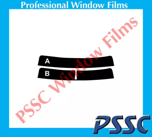 PSSC Pre Cut Sun Strip Car Window Films - Kia Cerato Saloon 2009 to 2016