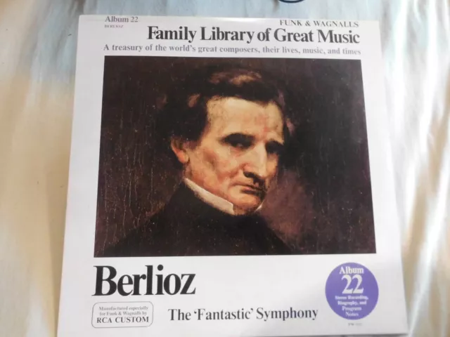 Berlioz (1826) Family Library of Great Music  Album Nr. 22 RCA Custom FW-322 US