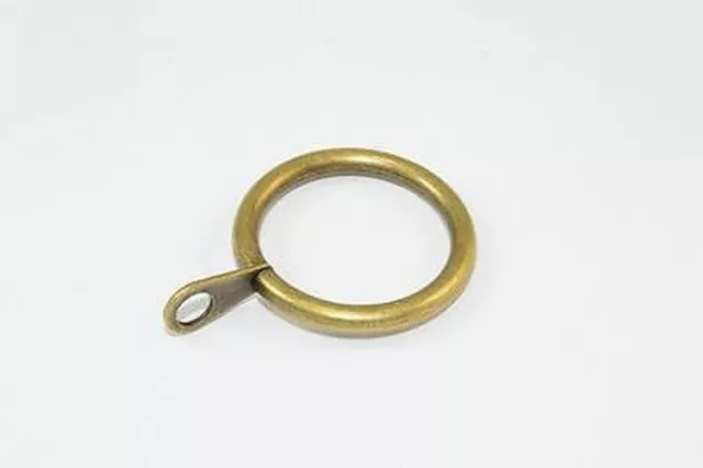 Paquete 48 - Barra de cortina anillos ojales sólidos antiguo laminado identificación 25 mm MM 32 mm