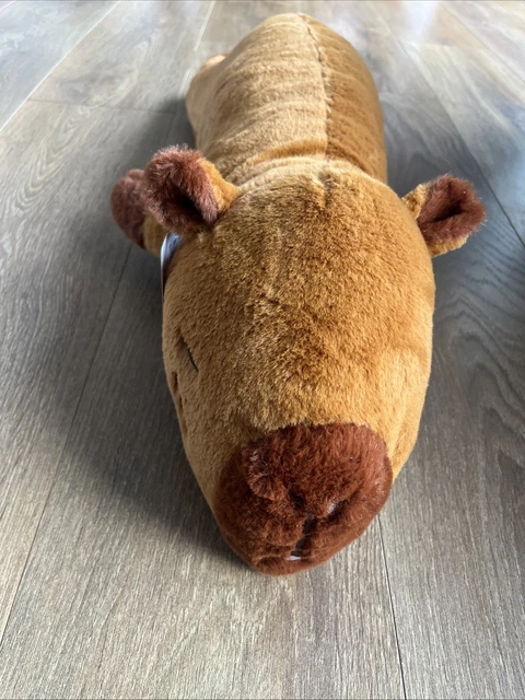 Click Cleaners CAPYBARA LONG STUFFED Plush Toy With Side Zip For Easy Cleaning £6.52 ...