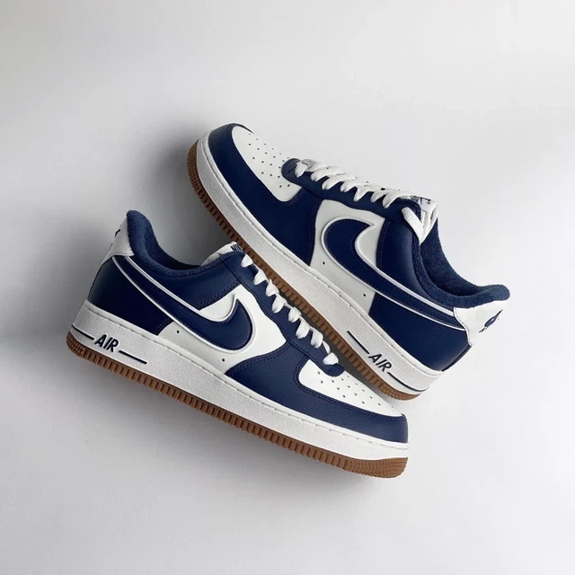 Nike Air Force 1 Low College Pack Midnight Navy DQ7659-101 Men's Size New