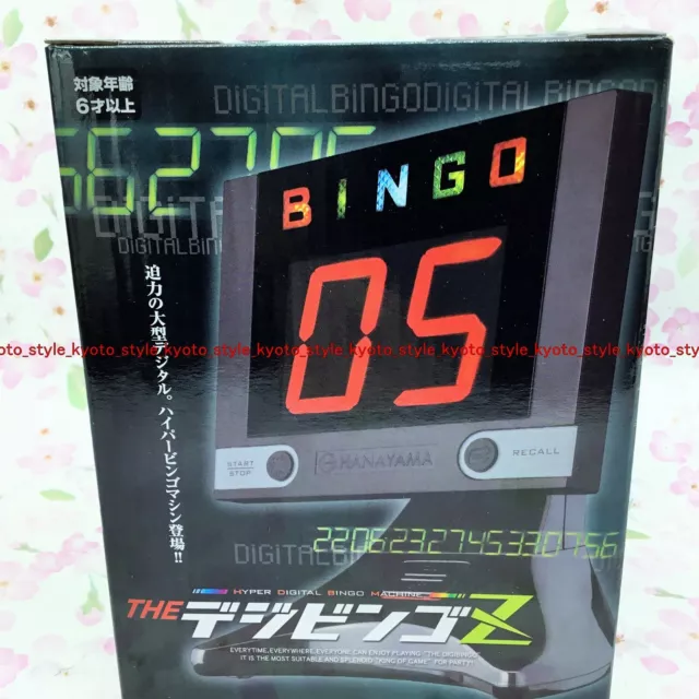 HANAYAMA The Devibogo Z (Negro) Bingo Máquina Digital Electrónico Japón