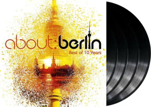 Various Artists "about berlin - best of 10 years" limited Vinyl 4LP NEU 2022