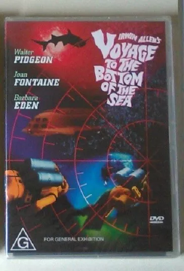 VOYAGE TO THE BOTTOM THE SEA dvd RARE irwin allen REGION 4 sci-fi movie NEW
