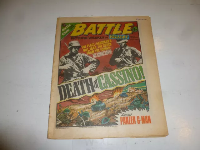 BATTLE PICTURE WEEKLY & VALIANT Comic - Date 07/05/1977 - UK Paper Comic