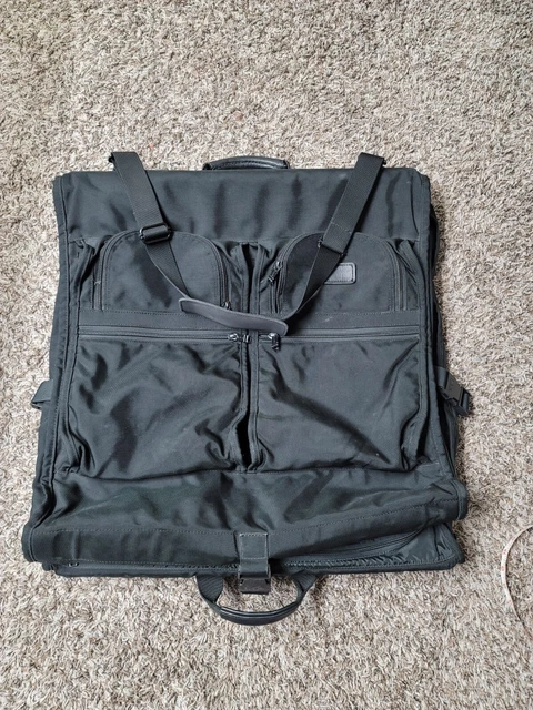 TUMI Alpha Ballistic Black Nylon Luggage Carry On Garment  Travel Business Bag 2