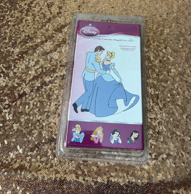 Cartucho Cricut Princesa Disney HAPPILY EVER DESPUÉS DE CENICIENTA PLUS NUEVO
