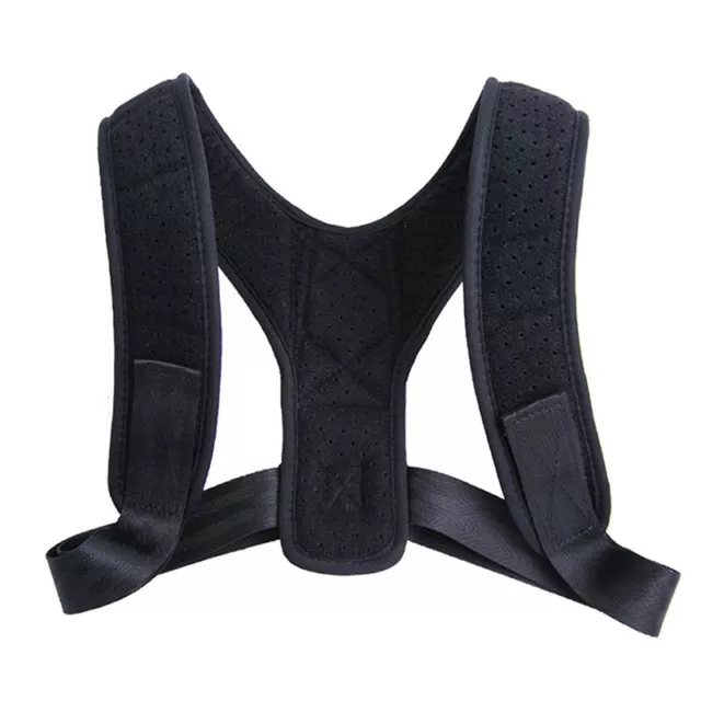 Adjustable Unisex Back Brace Support Invisible Shoulder Posture Corrector Be7H