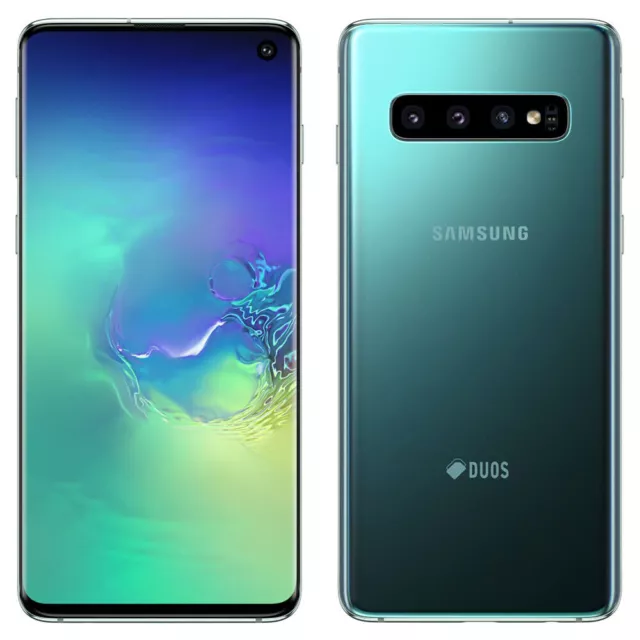 Samsung Galaxy S10+ 512 Go dual sim Vert assez bon état garanti 12 mois