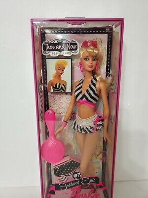 CELEBRATING BARBIE THEN and Now 50th Anniversary Bathing Suit Barbie