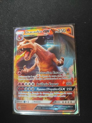 Carte Pokémon Dracaufeu GX Promo SM195 - Soleil et Lune VF Neuve