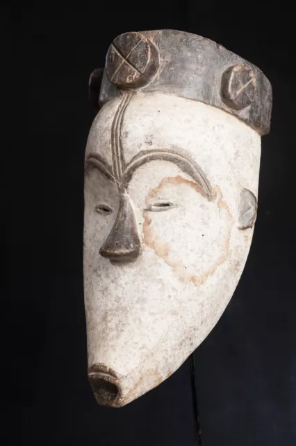 Fang, Ngil, Judicial Mask, Central Gabon, African Tribal Art, Sculpture