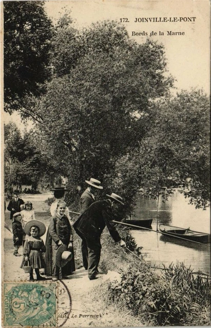 CPA JOINVILLE-le-PONT Bords de la Marne (65552)
