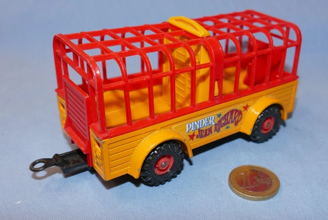 Semi-remorque Cirque Jean Richard + Berliet - Échelle HO 1/87 - Neuf