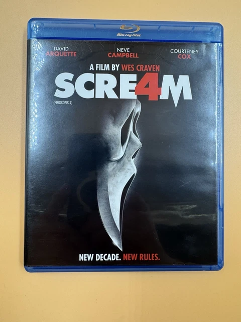 SCREAM 4 BLU-RAY, Pre-Owned $8.00 - PicClick CA