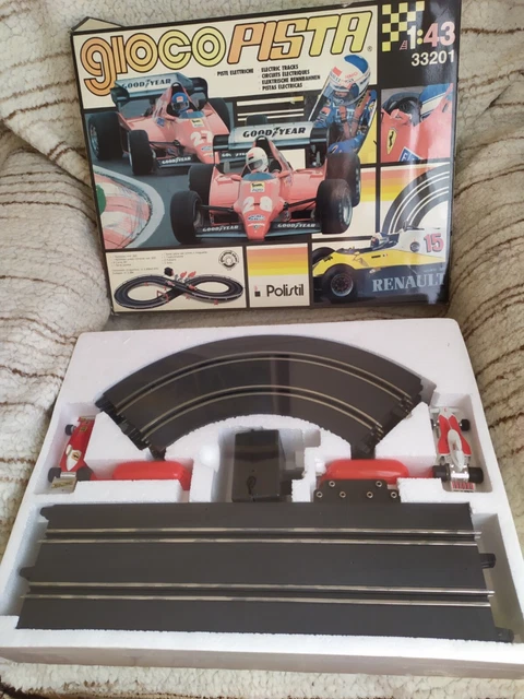 Ancien circuit Polistil Gioco Pista 1981 - Jeux & Jouets
