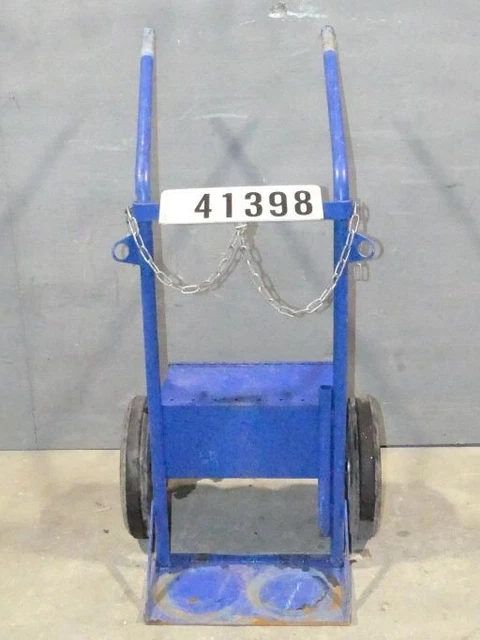 Flaschenwagen Flaschenkarre für 2 Flaschen für Autogen Schweißgerät 41398