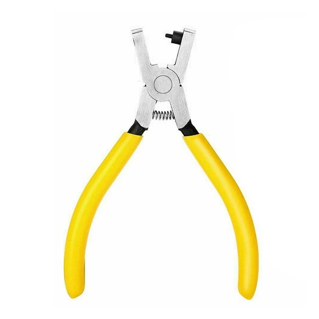 Einfach zu bedienendes Ledergürtel Lochstanzwerkzeug mit Gummigriff 2 0 mm Durchmesser