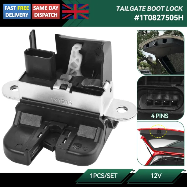 Boot Lid Rear Tailgate Lock Latch Catch Actuator FOR VW GOLF MK5 MK6 PASSAT SEAT