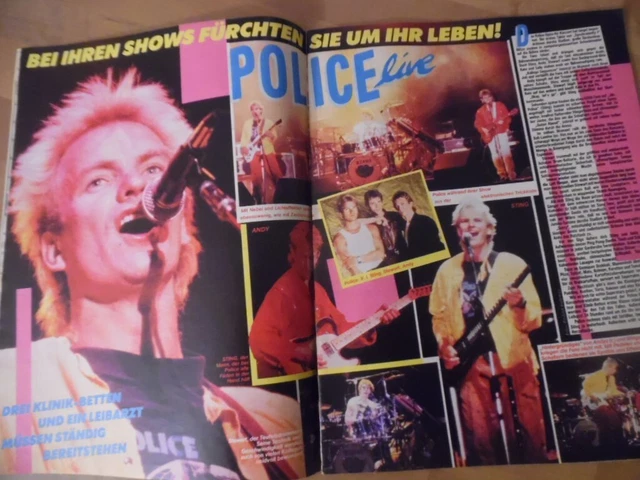 BRAVO 42- 1983 C Jennifer Beals Depeche Mode Limahl Irene Cara POLICE Boy George 6