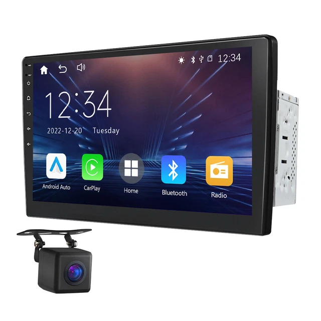CAM+ X20 Plus ISO 2 Din 10.1" Car Stereo Radio Android Auto CarPlay GPS Navi DSP