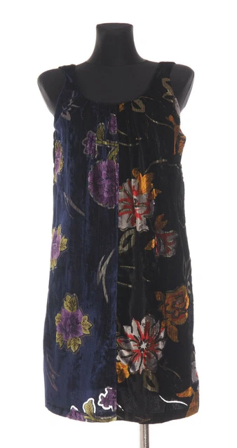 BNWT DESIGUAL Abito da donna in velluto Brasov taglia 38 UK 10