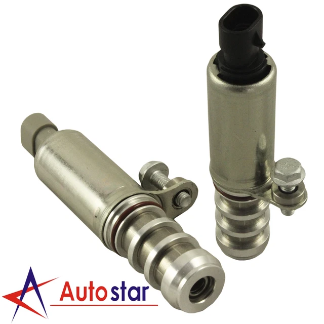2 INTAKE & Exhaust Camshaft Position Actuator Solenoid Valve For Chevy