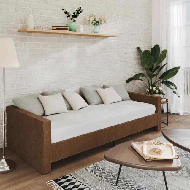 Tagesbett Matratze USB Stoff 90x200cm Sofa Schlafsofa mehrere Auswahl vidaXL