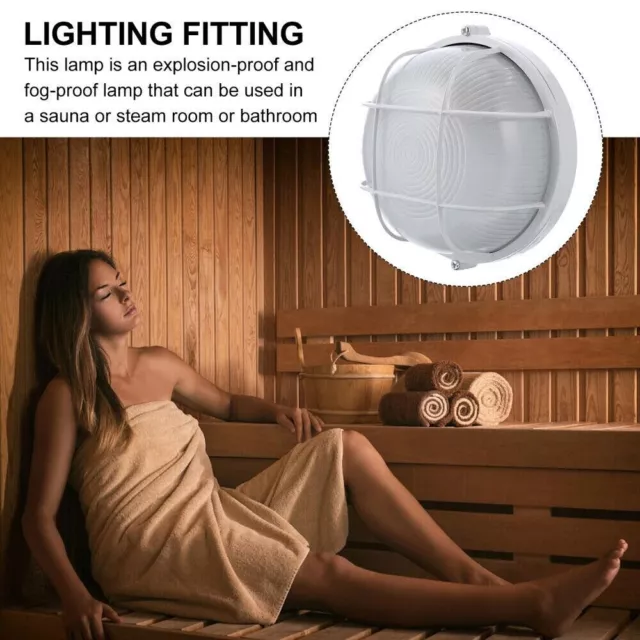 LED Wall Lamp Bulkhead Light Anti-High Temperature Light Sauna Room Lamp