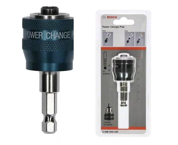 Bosch Professional Power Change Plus Adapter, 7/16", 11mm, schwarz # 2608594265