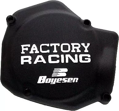 Boyesen Factory Ignition Cover Black for Honda CR125R 1988-2004 SC-01AB