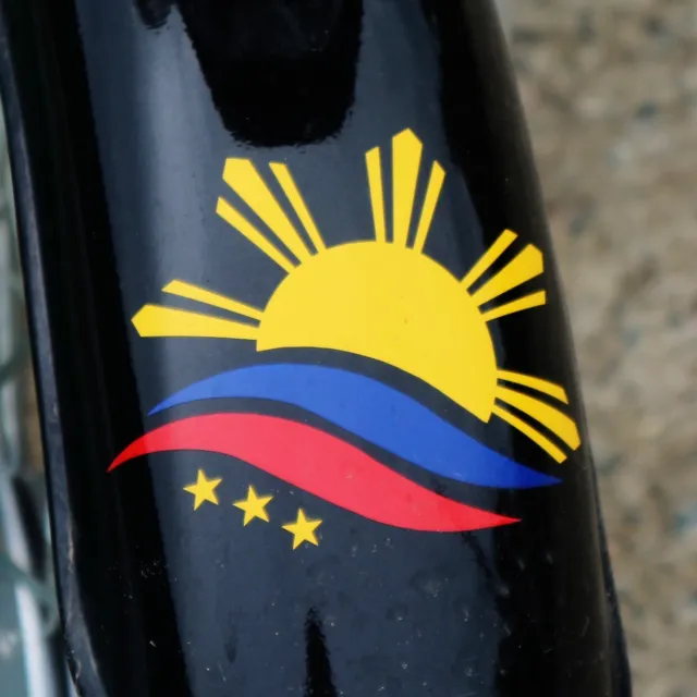 2X Philippines Flag Sticker