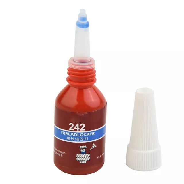 242 Threadlocker Methacrylate Adhesive for M6 M20 Threads 2 Bottles of 10ml