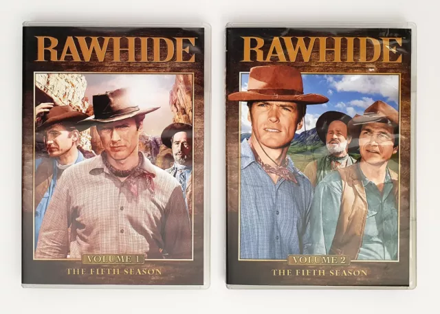 Rawhide: The Fifth Season - Volume 1 & 2 - Bundle (DVD Set) US Import, Region 1