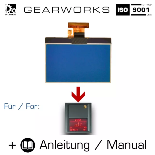 Tacho Display für VW Golf 5 V Touran 1T Passat 3C FIS Kombiinstrument