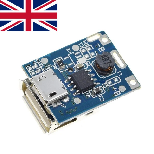 USB POWER BANK Circuit Board 134N3P Charge Discharge Module Boost 3.7V ...