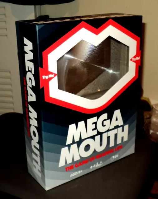 Mega Mouth The Game of Reading Lips - 4-8 Players - Brand New