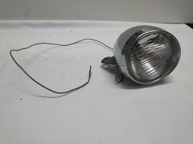 NOS Phare VITALUX Vintage Vélo Français Old Bike Pliable Randonneur 110x60mm