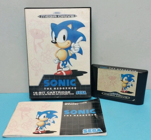 Jeu Sega Mega Drive - Sonic The Hedgehog - Complet (CIB) - Jeux vidéo