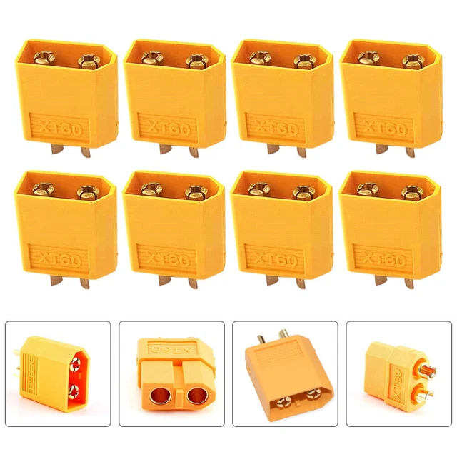Set Maschio Femmina Con Filo 50 Set Connettori JST XH 2,5-3 Pin Per Batterie - Spinotto Maschio/femmina Con Cavo Da 100mm, Ideale Per Fai Da Te Connettore Batteria 3 Pin