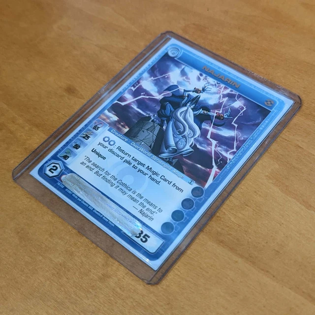 NAJARIN 65/25/80/40/35 MAX ENERGY Rare COPPER First Edition Chaotic Card