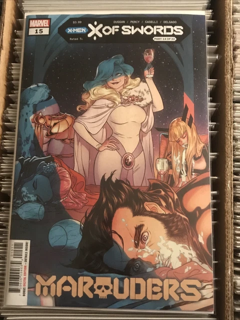 Marauders #15 Emma Frost White Queen Russell Dauterman Regular Main Cover 2020