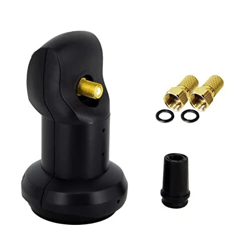 PreiuX Twin LNB pour 2 utilisateurs - Convertisseur de Signal TV avec