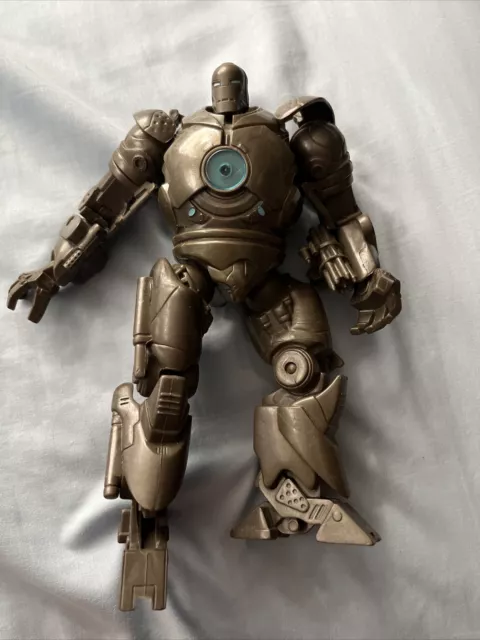 Marvel Iron Man Movie Super Smash Blue Arc Reactor Iron Monger 7" Action Figure