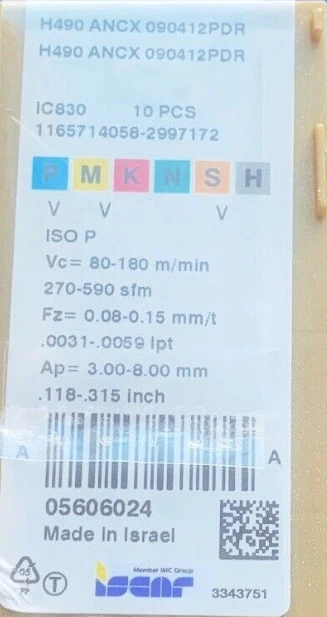 Original 10Pcs User Tools         H490 Ancx 090412Pdr Ic830