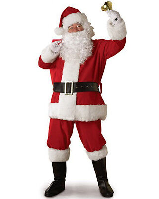 Vestito Costume Babbo Natale Completo Cosplay Santa Claus Christmas Suit SANTC02