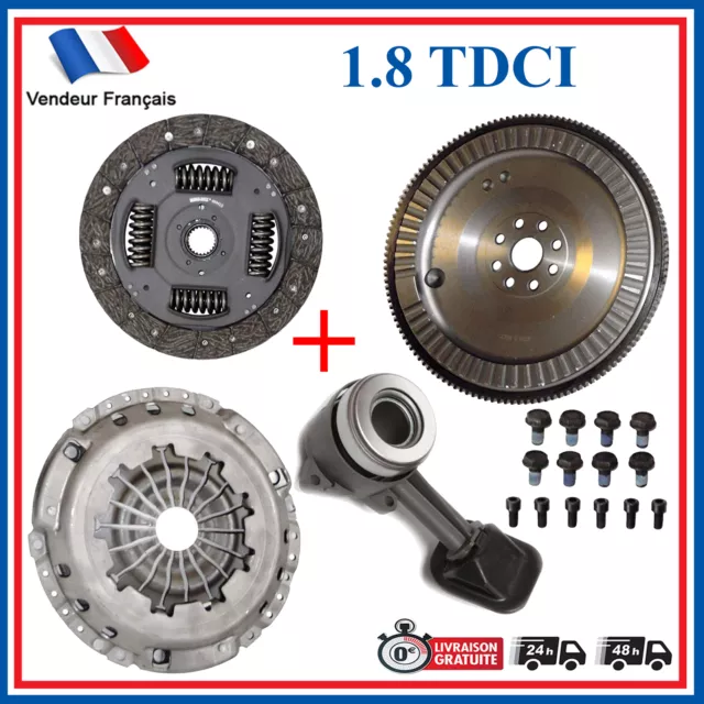 Kit Mecanisme Embrayage Volant Moteur Rigide TOURNEO CONNECT 1.8 TDCI 1351187