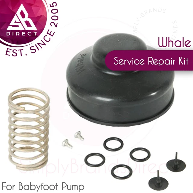 Whale Babyfoot Pompe Service Réparation Kit │ AK4615 │ Pour Marine Bateau