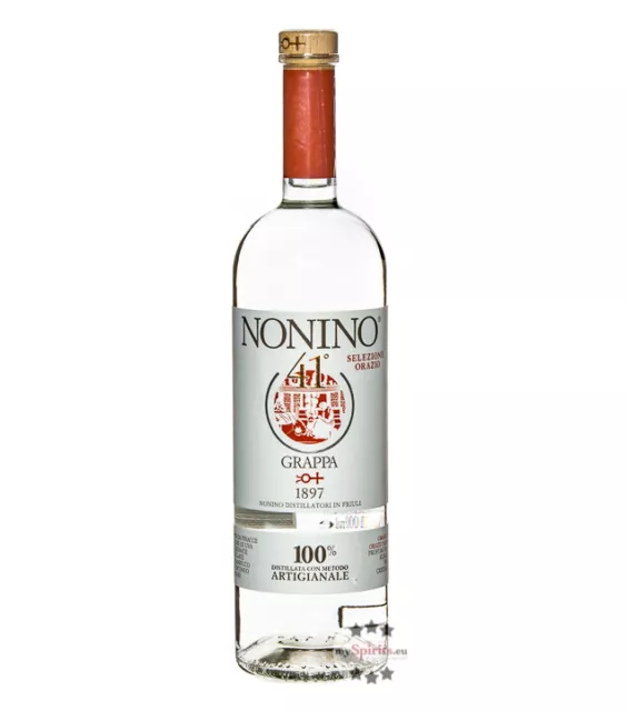 Nonino Grappa Tradizione 41° – Grappa von Nonino / 41 % vol. / 1,0 Liter-Flasche